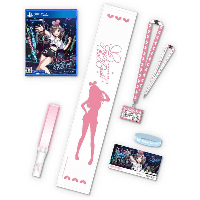 ジェムドロップ　PS4ゲームソフト Kizuna AI Touch the Beat！ 限定版