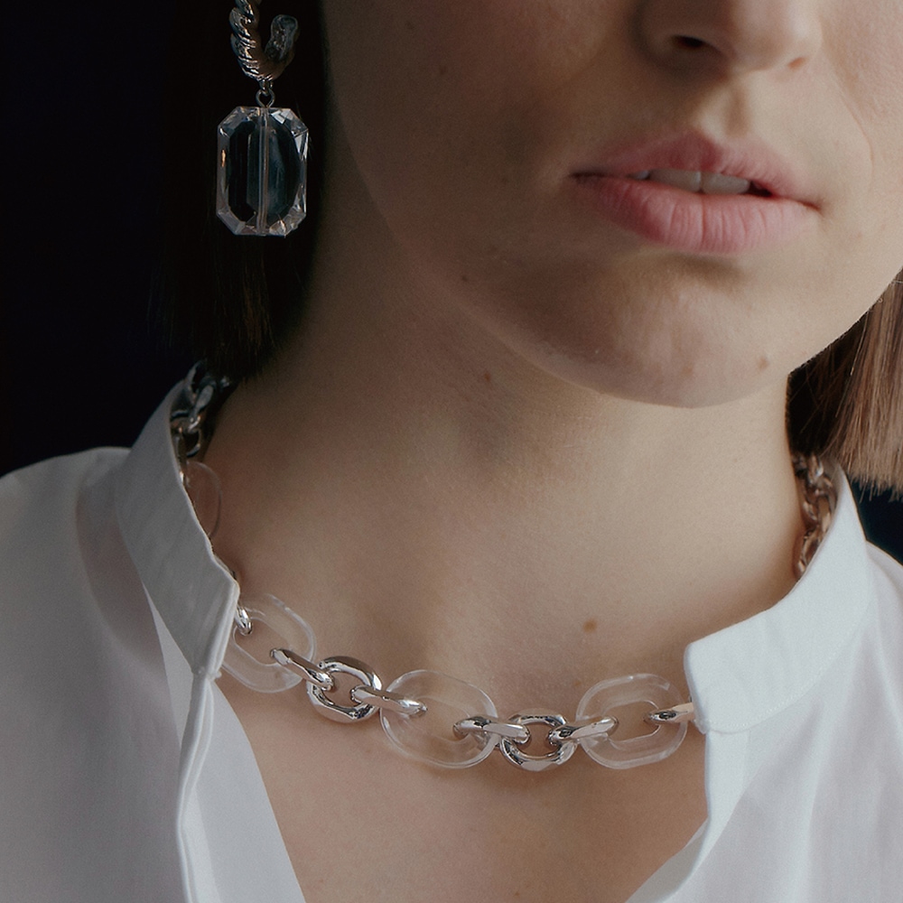 Glassy Spring Day Necklace