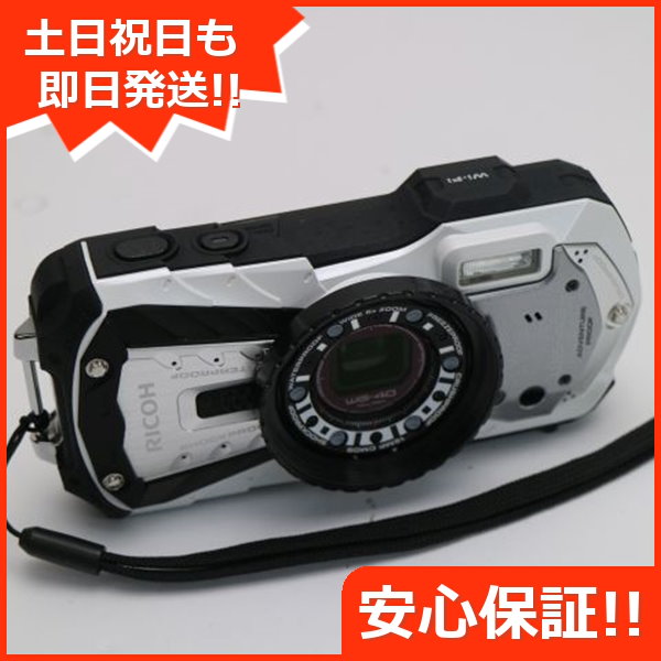リコー RICOH WG-40 デジカメ Amazon | RICOH 防水デジタルカメラ RICOH WG-40W ホワイト 防水