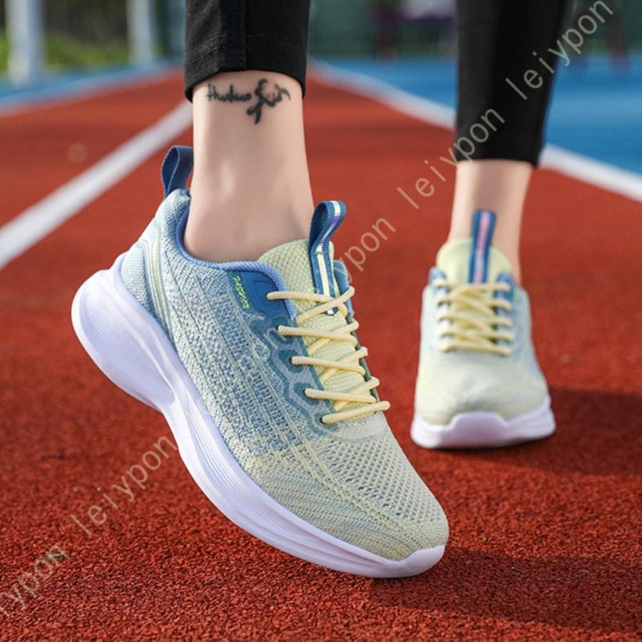 ランニングシューズ レディース カジュアル スニーカー 歩きやすい スポーツシューズ 女性用 アウトドア 軽量 通気 運動靴 ジム ウォーキング ジョギング