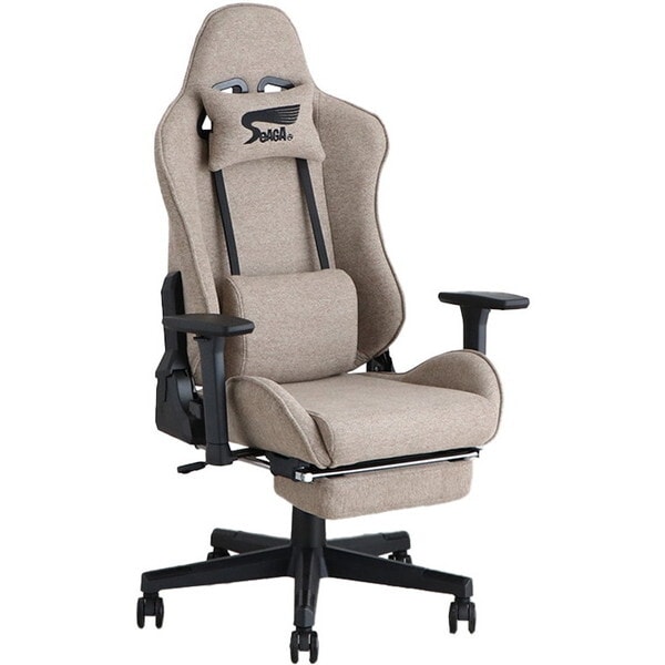 東馬 54684020 SeAGA-04 ゲーミングチェア BE ベージュ メーカー直送