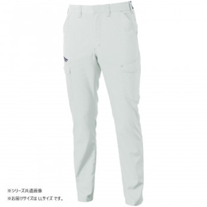 桑和 3478-08 カーゴパンツ LLサイズ シルバーグレー(22)