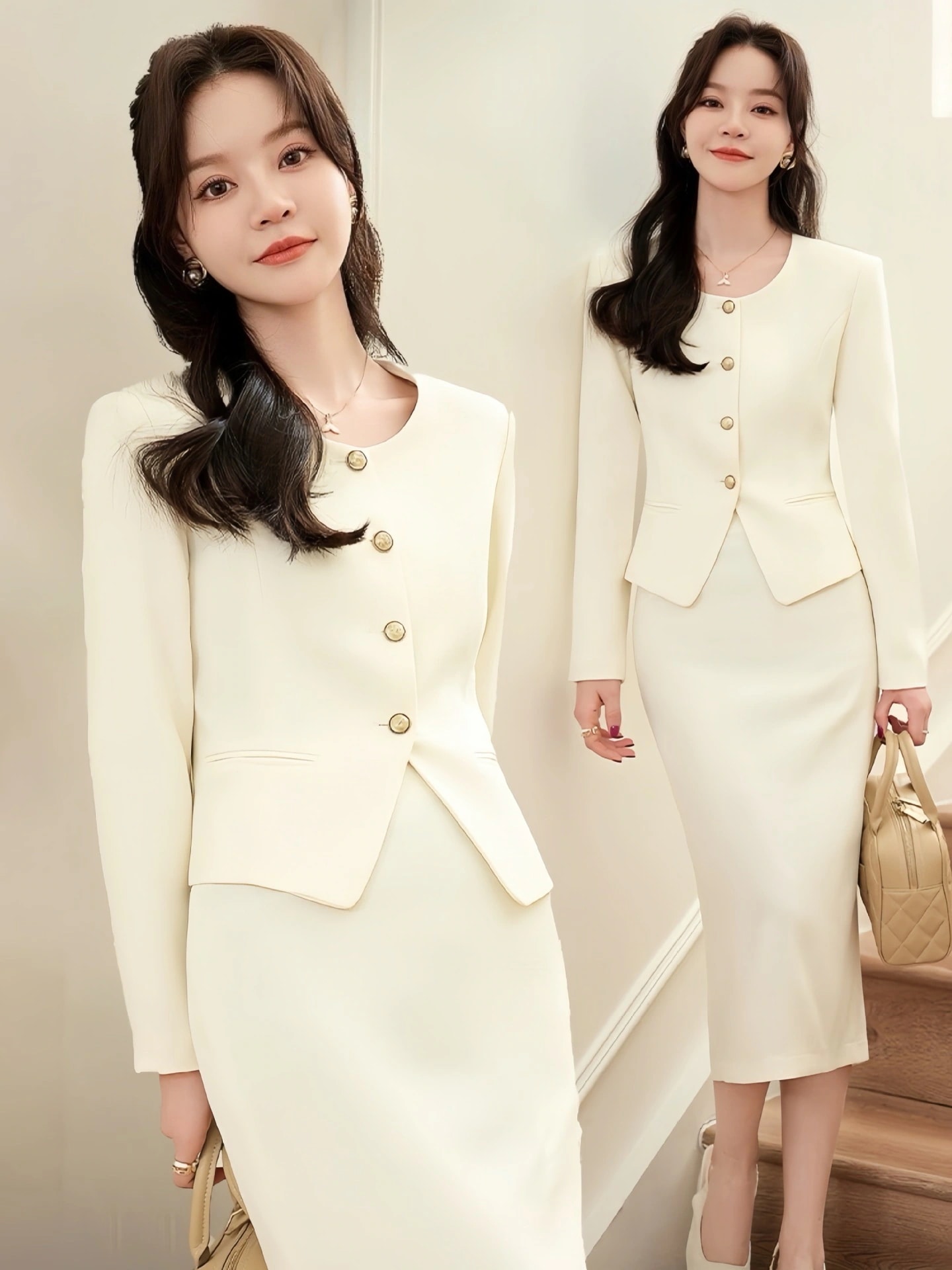 気質 OL スーツ セットアップ レディース 通勤 ジャケット/パンツ 二点セット 入学式 30代40代50代 卒園式 卒業式 スリミング 春 アウター フォーマル 母の日 大人のスーツ 8,305円