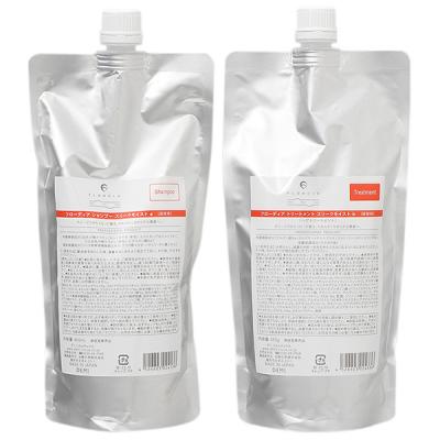 【セット】 デミ コスメティクス フローディア FLOWDIA シャンプー スリークモイスト a 450mL 【詰め替え用】 + トリートメント スリークモイスト b 450g 【詰め替え用】