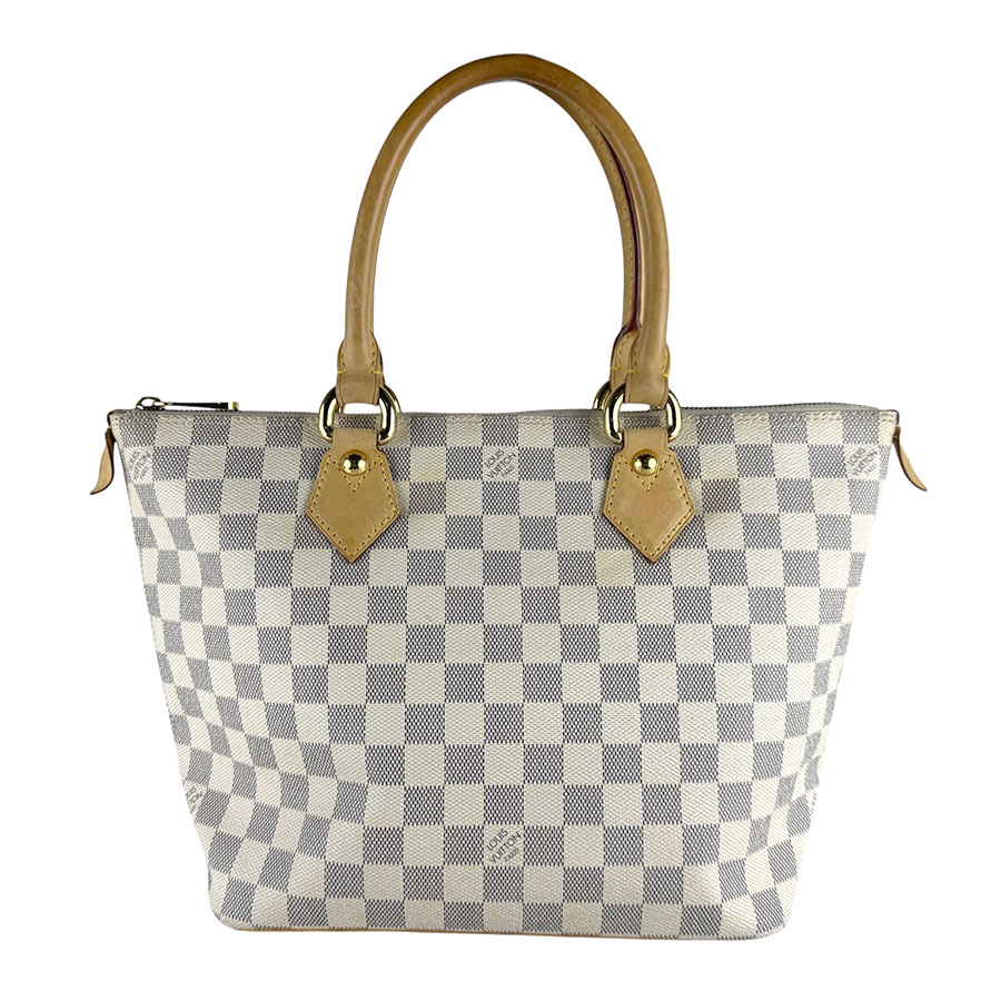 ルイ ヴィトン LOUIS VUITTON ハンドバッグ ダミエ アズール サレヤPM ダミエアズールキャンバス アイボリー レディース N51186 z10044