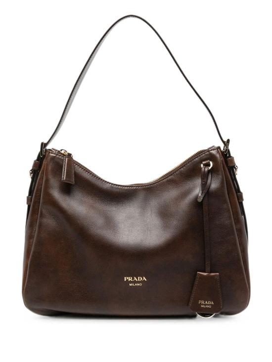 PRADA Women Shoulder Bags 1BC301VLEY 2ZRN F0324 CACAO