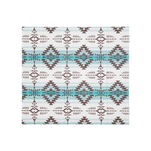 240632402 折りたためて水拭きできるプレイマット エクスキリム ブルー メーカー直送