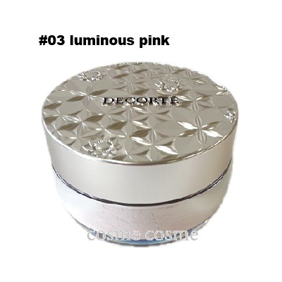 コスメデコルテ ルース パウダー 20g #03 luminous pink(4971710378443)
