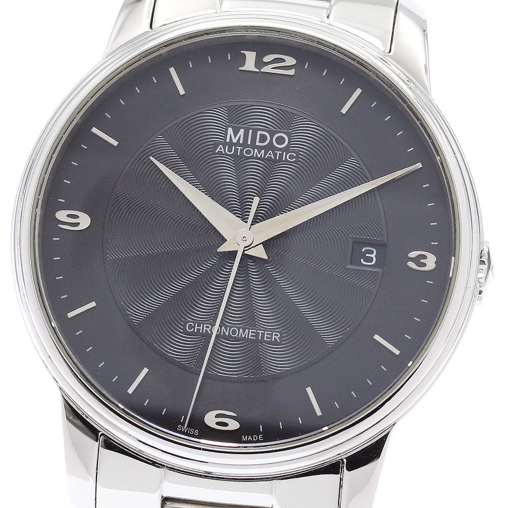 ミドー MIDO M010.408.11.053.00 バロンチェッリ デイト 自動巻き メンズ _871745【中古】