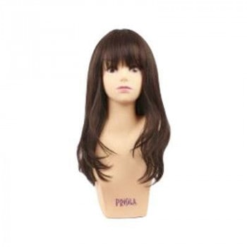 プリシラ オールウィッグ フレイウェーブセミディ A-706 TDC耐熱ダークココア