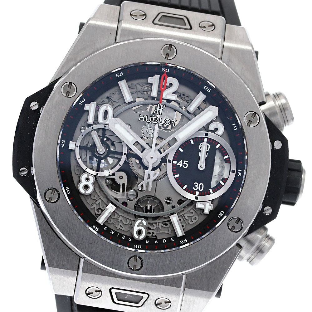 ウブロ HUBLOT 441.NX.1170.RX ビッグバン ウニコ クロノグラフ 自動巻き メンズ 良品 _837637【中古】