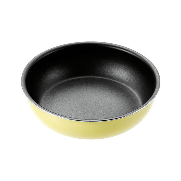 [5個セット] コロセレ フライパン 20cm 内面フッ素樹脂塗膜加工 コンパクト省スペース ガス火/IH調理器/オーブンOK CSF-20X5
