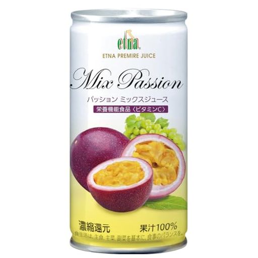 エトナ パッションミックスジュース 190g×20缶 4,661円