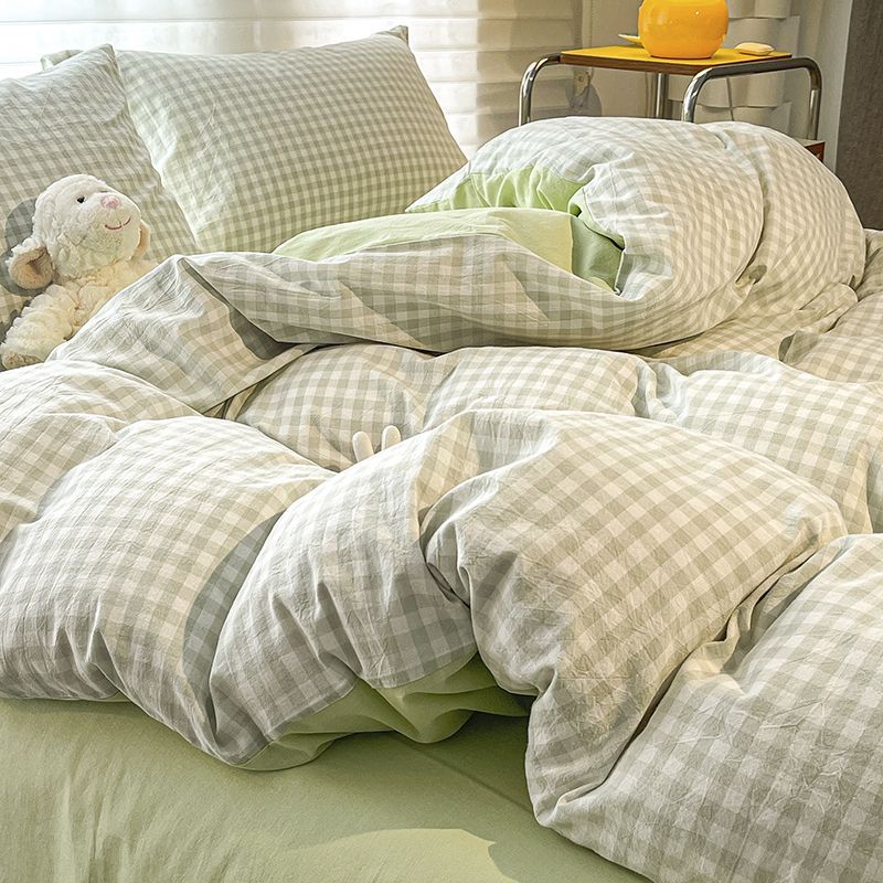 寝具４点セット　選べる２０色揃え　３サイズ　布団カバー　ベッドシーツ　枕カバー４点セット　快適睡眠寝具セット　両面使用布団カバー