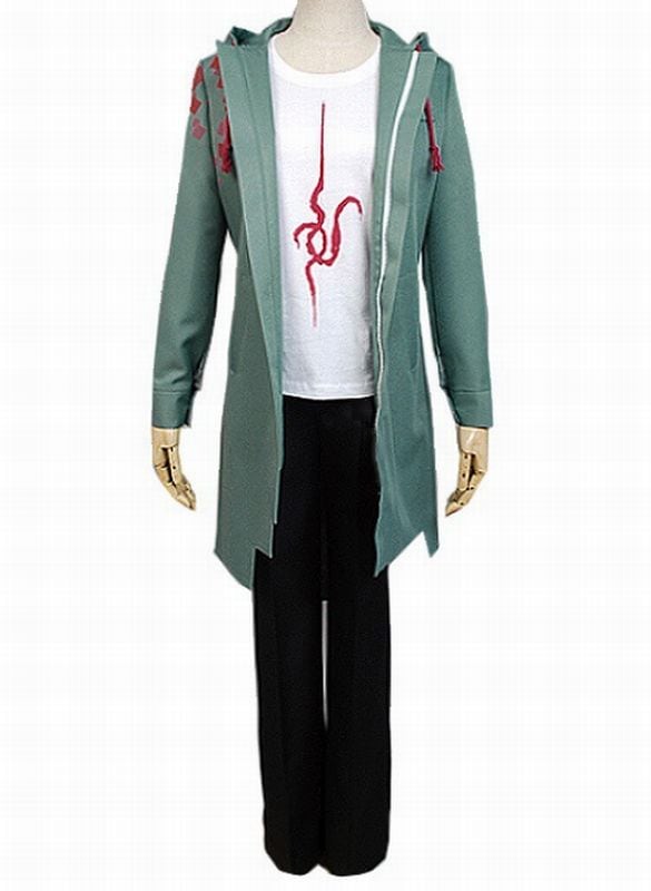 ニューダンガンロンパV2 風 さよなら絶望学園 狛枝凪斗 こまえだなぎと コスチューム コスプレ衣装 3点セット サイズ S―XXXL