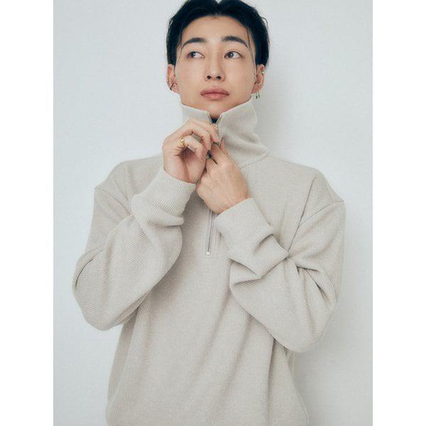 ハーフジッププルオーバーニット NN4K1512