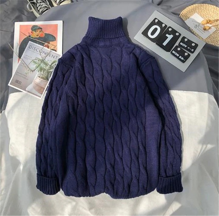 【急速出荷!】大好きな着こなし 通勤する シンプル 大人気 セーター ゆったりする カジュアル メンズ 大きいサイズ タートルネック ニットトップス 暖かい 厚手 快適である