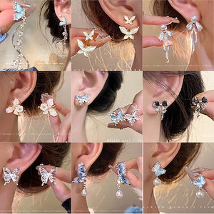 の冷淡な個性~フリンジチェーンピアス無痛耳挟み耳骨挟みのデザイン感は軽く贅沢 ボディピアス 軟骨 ピアス 片耳用 ワンタッチ リング フープ 安全ピン