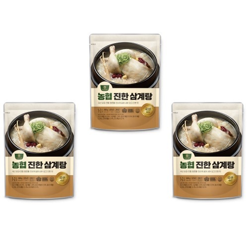 農協食品農協濃いサムゲタン800g 3個手軽なスープチゲ湯 8,370円