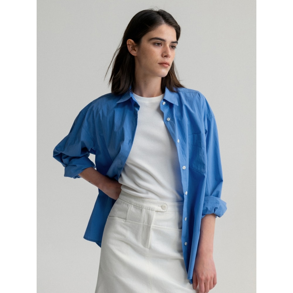 何も書かれていないサンネシャツ (オーシャン)