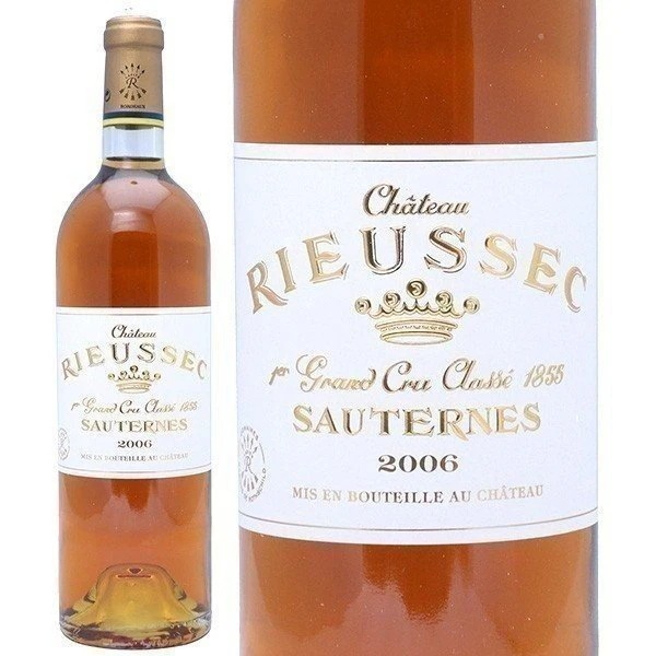 2006 シャトー リューセック 750ml ソーテルヌ第１級 ボルドー フランス 貴腐 白ワイン コク極甘口 ワイン ^AJRI01A6^