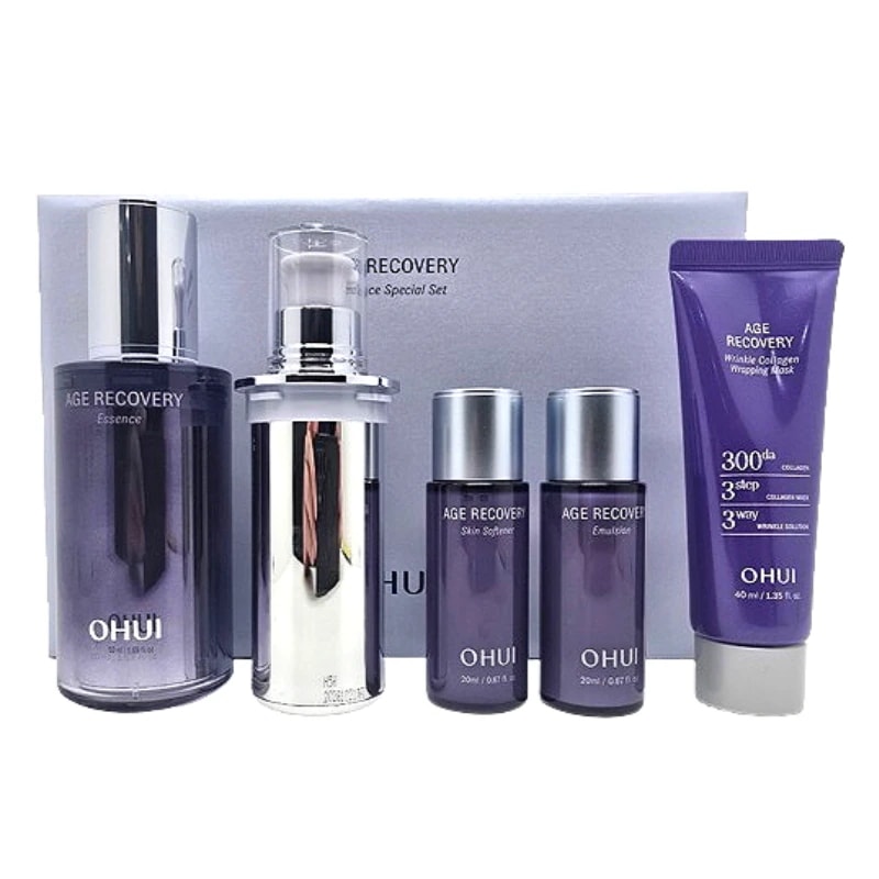 【ハリ肌ケア/高保湿】エイジリカバリー エッセンス スペシャルセット［エッセンス50ml＋リフィル50ml＋贈呈］弾力ケア 韓国コスメ