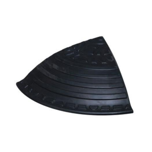 【倉庫直送】アイリスオーヤマ ゴム製 段差プレート コーナータイプ 高さ14.5cm x 2個セット