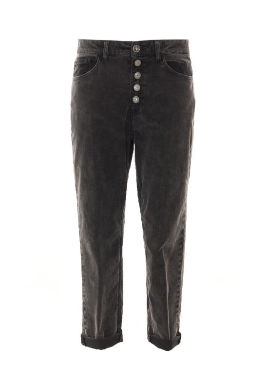 DONDUP Women Pants DP268B VS0028Y NA8910 Grey