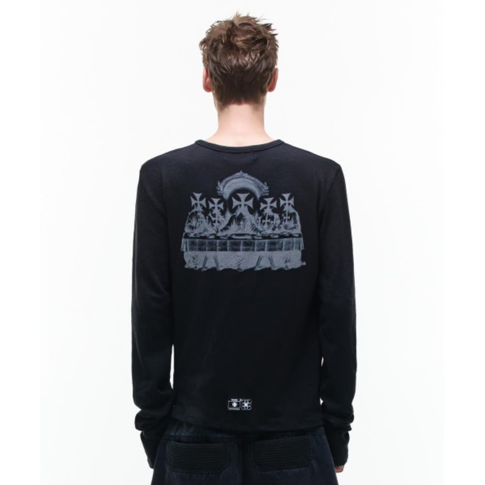 OPUS0012 Op 07 HALO SLONG SLEEVE BLACK OP5B2R3550BLK