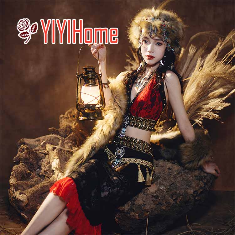 高級 ベリーダンス ダンス衣装 セット コスチューム ハロウィン コスプレ 仮装 パーティー 余興用 レッスン着 パンツ　ブラ ヨガ サンバ インドダンス　ステージ 練習着 レッスンウェア アラ