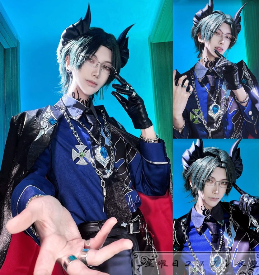 ES あんスタ クロススカウト・ドミナント／Chaotic 蓮巳敬人 南雲鉄虎 乙狩アドニス コスプレ衣装 コスチューム