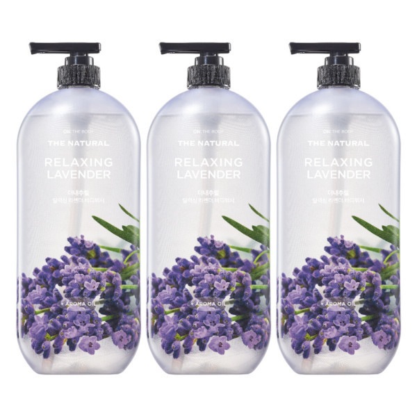 ザ ナチュラルボディウォッシュ リラクシングラベンダー 900g 3個