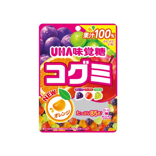 UHA味覚糖 コグミ 85g 80コ入り 2021/05/17発売 (4902750670341c)