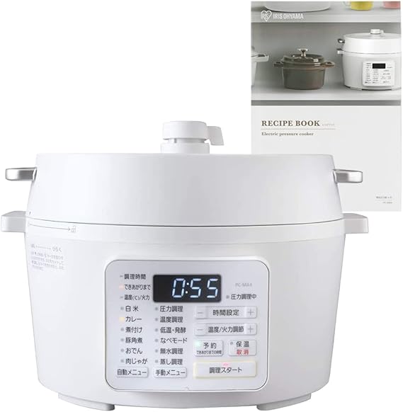 電気圧力鍋 4.0L ホワイト PC-MA4-W