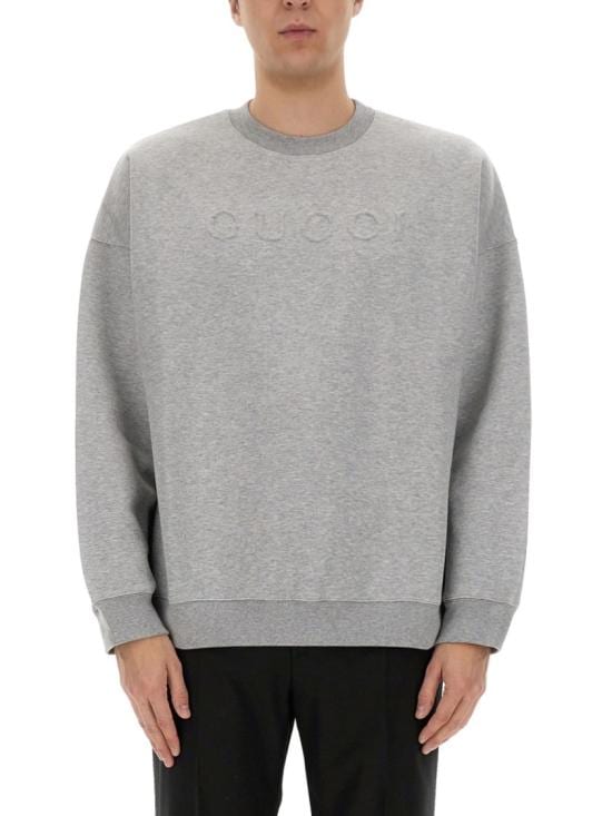 GUCCI Men Tops 817263 XJG2E1056 Grey