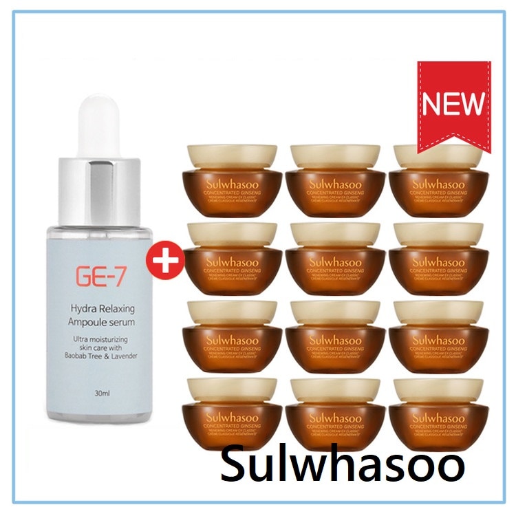 GE7ハイドラアンプル30ml +雪和水子音生クリームクラシック5mlx12個（合計60ml）