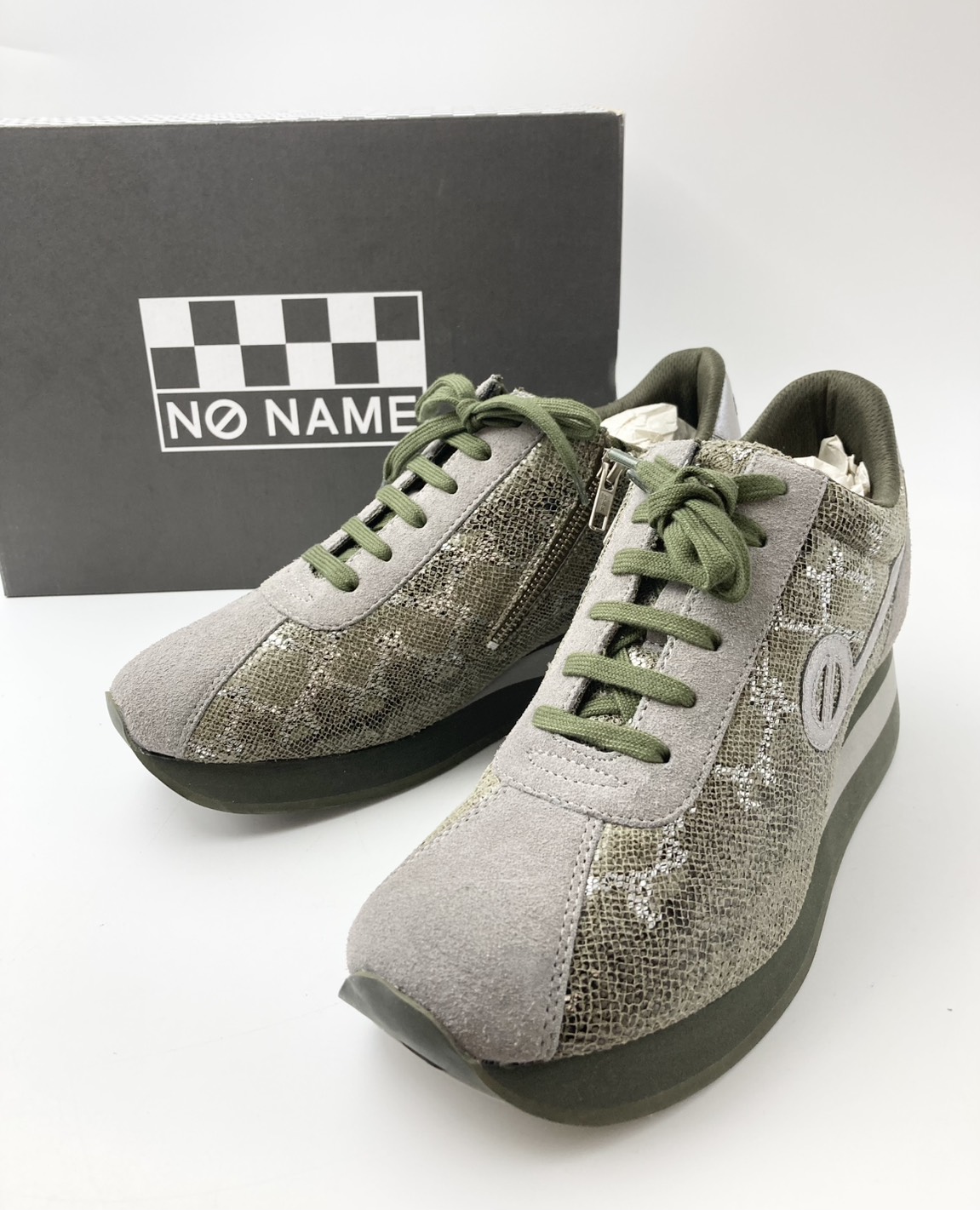 未使用展示品　NO　NAME　ノーネーム　SPEED-22945/J　FORET/PEAL　40　スニーカー