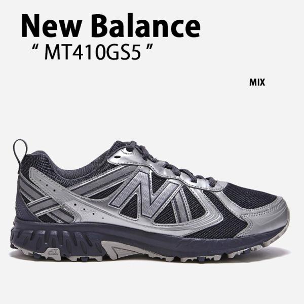 MT410GS5 スニーカー NBスニーカー MIX NBPFDF747T 410シリーズ ミックス グレー シルバー シューズ レザー 本革 メンズ レディース 男性用 女性用