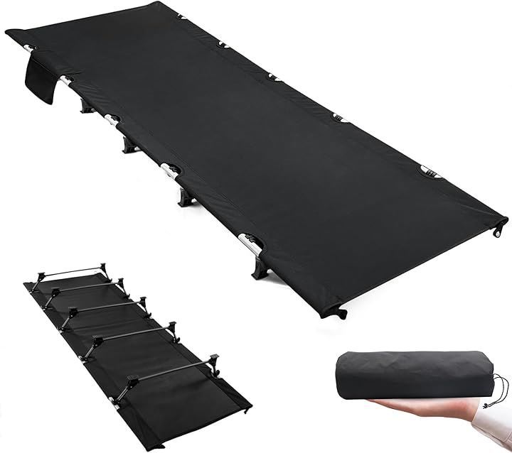 折りたたみベッド 簡易ベッド 折り畳み 室内 折り畳み式ベッド コット 防水 通気性 軽量 こっと アウトドアベッド キャンプベッド おりたたみべッド(Large)