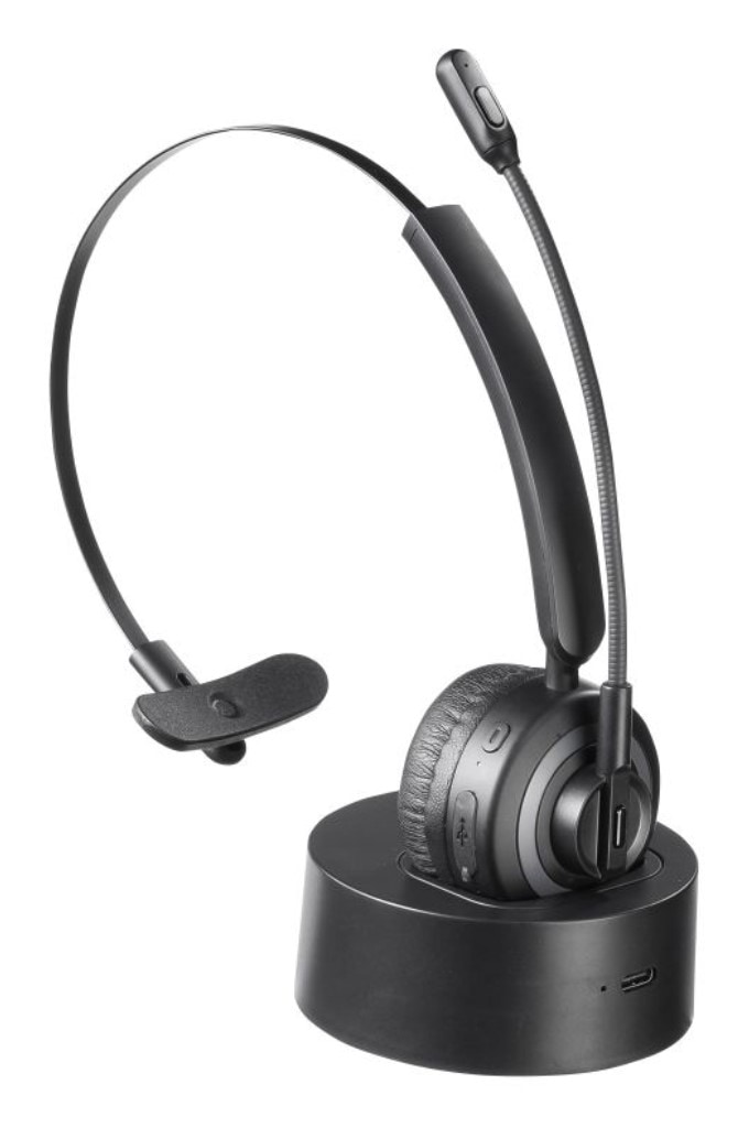 サンワサプライ [MM-BTMH66BK] Bluetoothヘッドセット(ノイズキャンセル機能充電クレードル付き) 7,829円