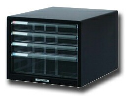 ナカバヤシNakabayashi アバンテＶ２レターケース B４サイズ浅型３段深型１段 BL-44クロ(BL-44-クロ）