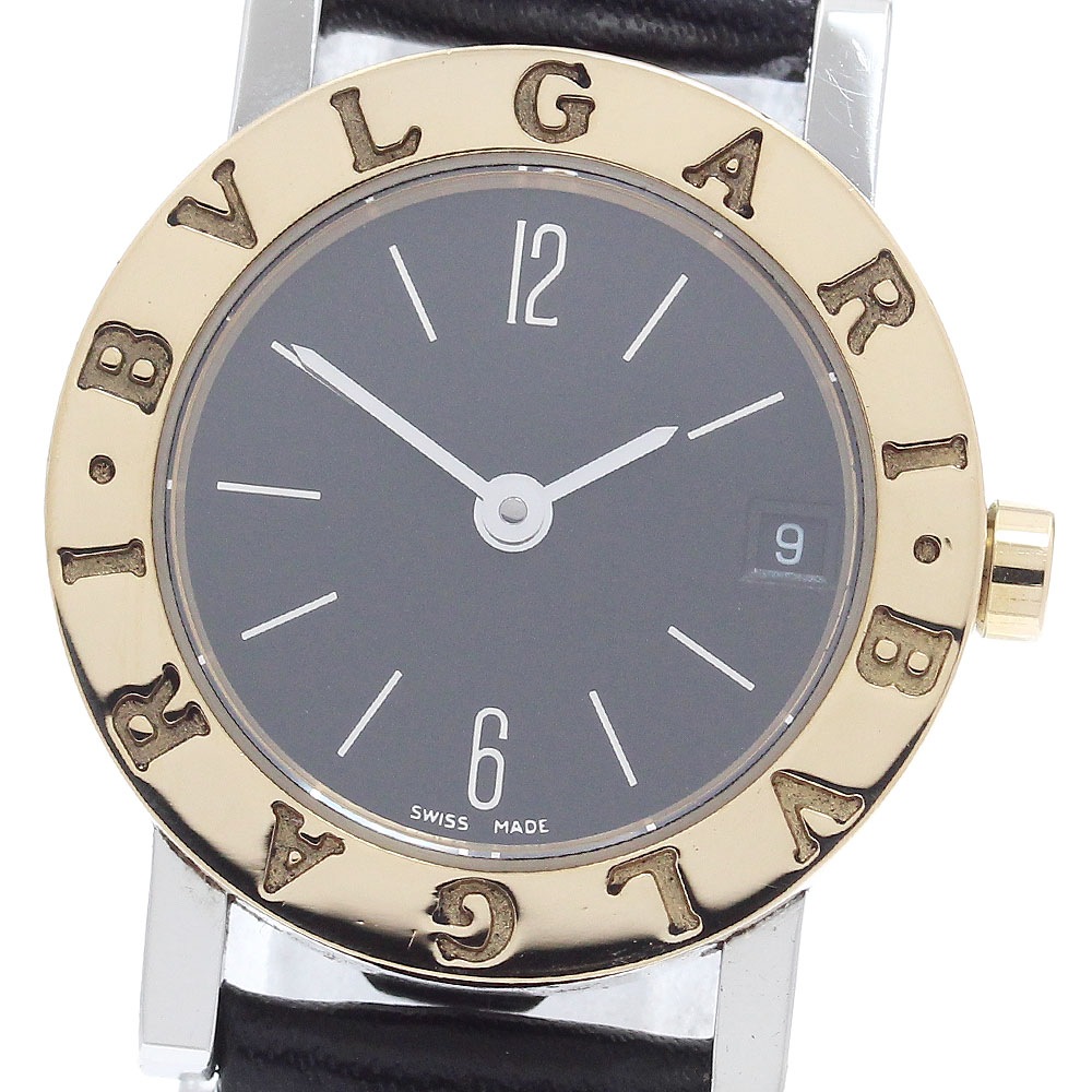 ブルガリ BVLGARI BB23SGL ブルガリブルガリ K18YGベゼル クォーツ レディース _906014【中古】