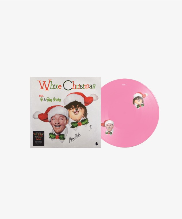 [正品] BTS - V x Bing Crosby_White Christmas [Hot Pink Picture Disc 12