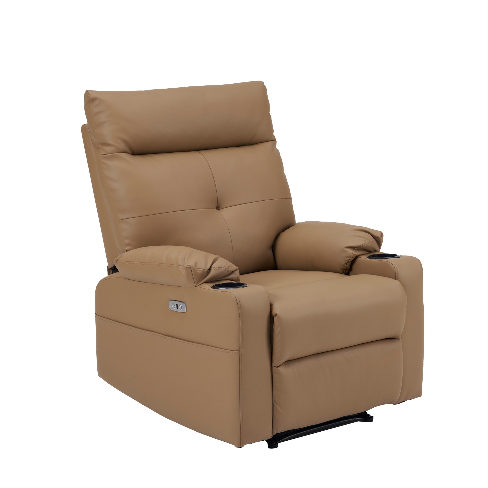 【国内発送 無-送料】1179リクライニングソファー 電動 リクライニングソファ 振動機能付き オットマン一体型 1人掛け USBポート付き 電動ソファ モーションソファー 耐圧分散 電動ソファー ス