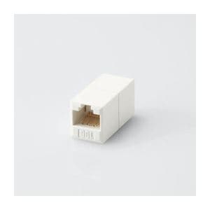 （まとめ）エレコム LANケーブル延長コネクタ LD-RJ45JJ6AY2(×3セット)
