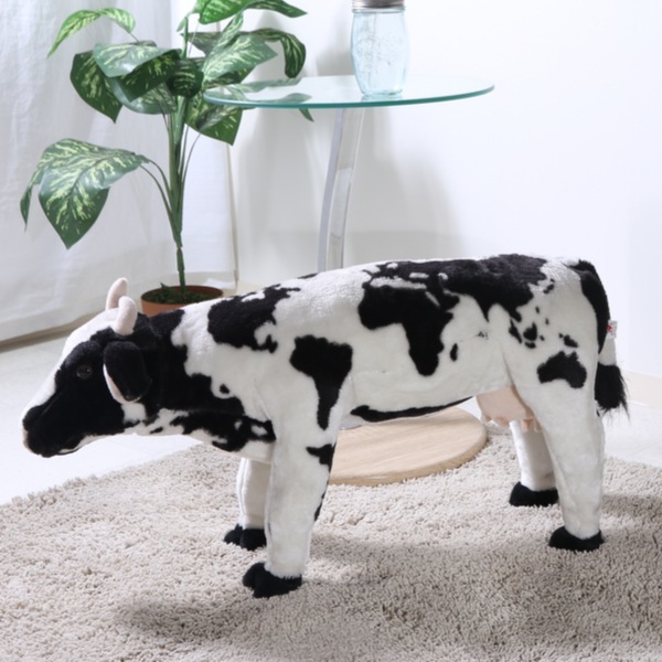 アニマルスツール ウシ スツール 動物 椅子 キッズ イス チェア オットマン うし アニマルチェア 腰掛け いす チェアー アニマル どうぶつ リビング 玄関 子ども 子供 かわいい