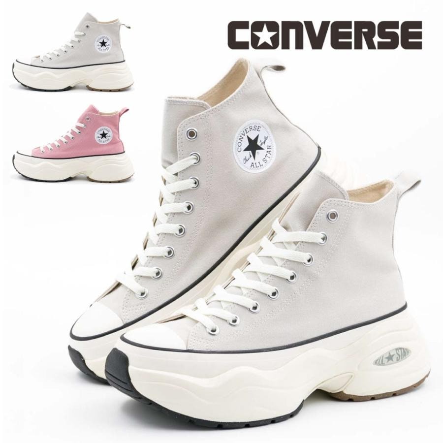 レディース スニーカー オールスター (R) サージトレーナー HI ハイカット 厚底 シンプル 軽量 軽い