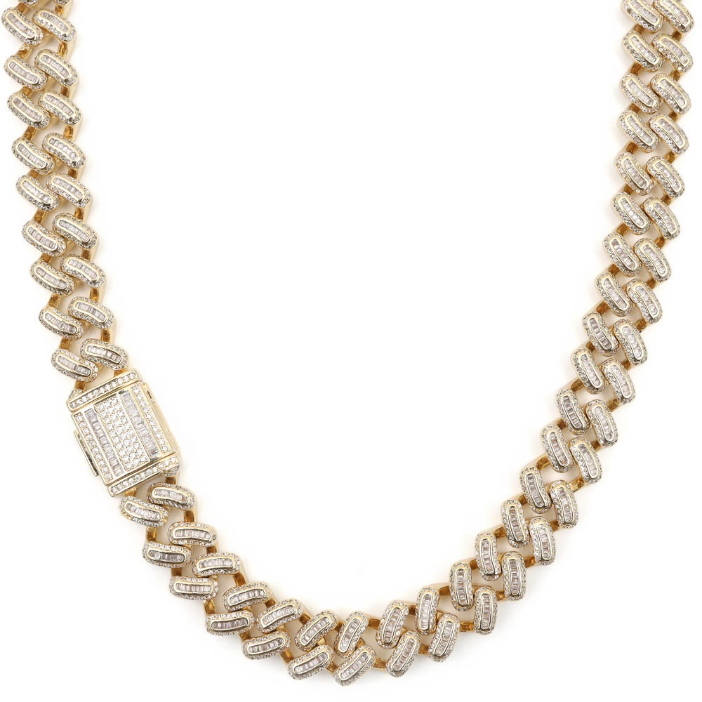 喜平チェーンネックレス パヴェ [n401-gold] 25,344円