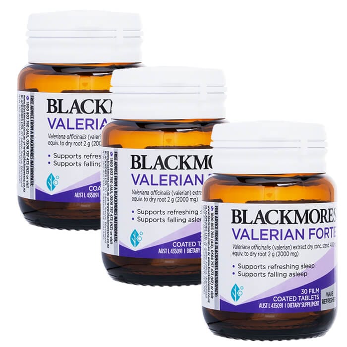 バレリアンフォルテ 30錠 3本 ヴァレリアン セイヨウカノコソウ 海外直送 国際書留郵便発送 8,455円