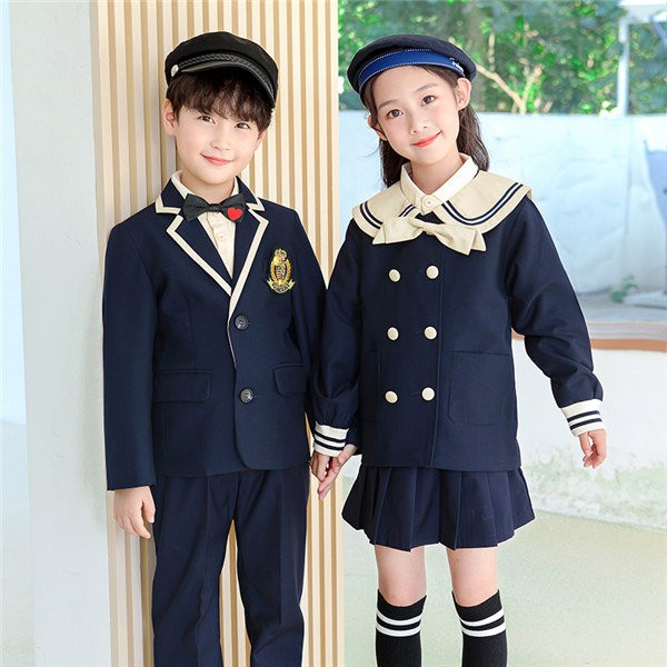入園式 卒業スーツ 紺 無地 子供 コスチューム 生徒制服 春 入学式 発表会 七五三 スーツ 女生用 男生用 子供 入学式 スーツ キッズ 卒業式 男の子 女の子 セーラー 入学式スーツ キッズ ス